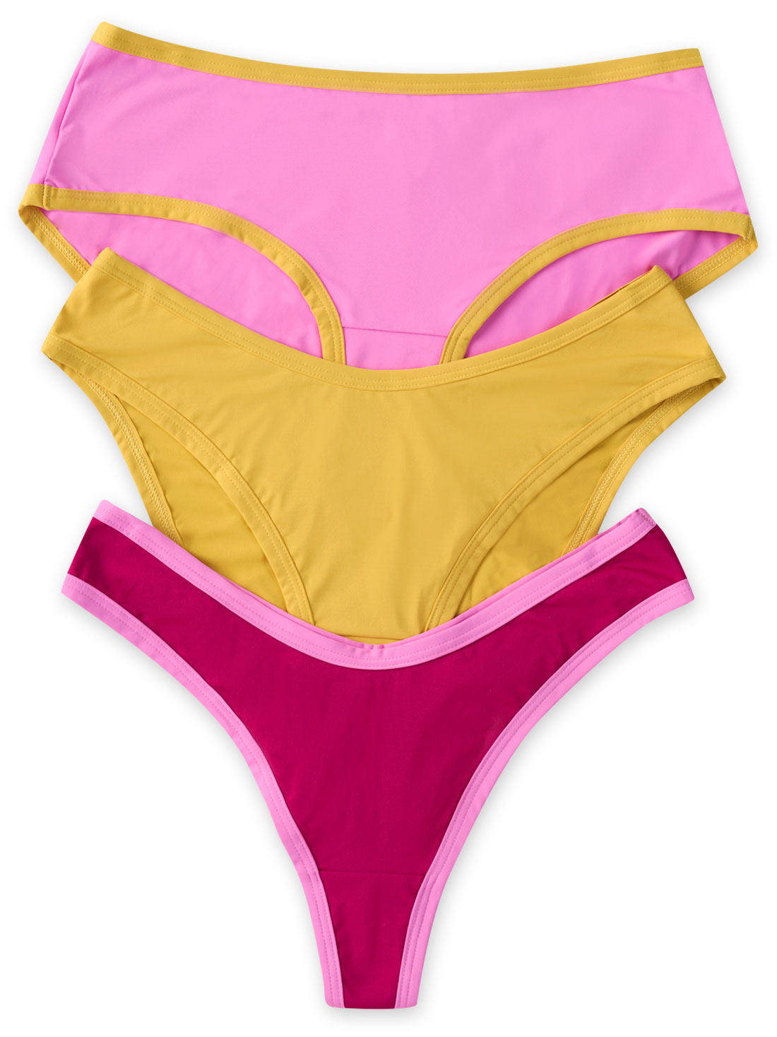 Paquete multisilueta 93016, RUBÍ/AMARILLO/DALIA, hi-res