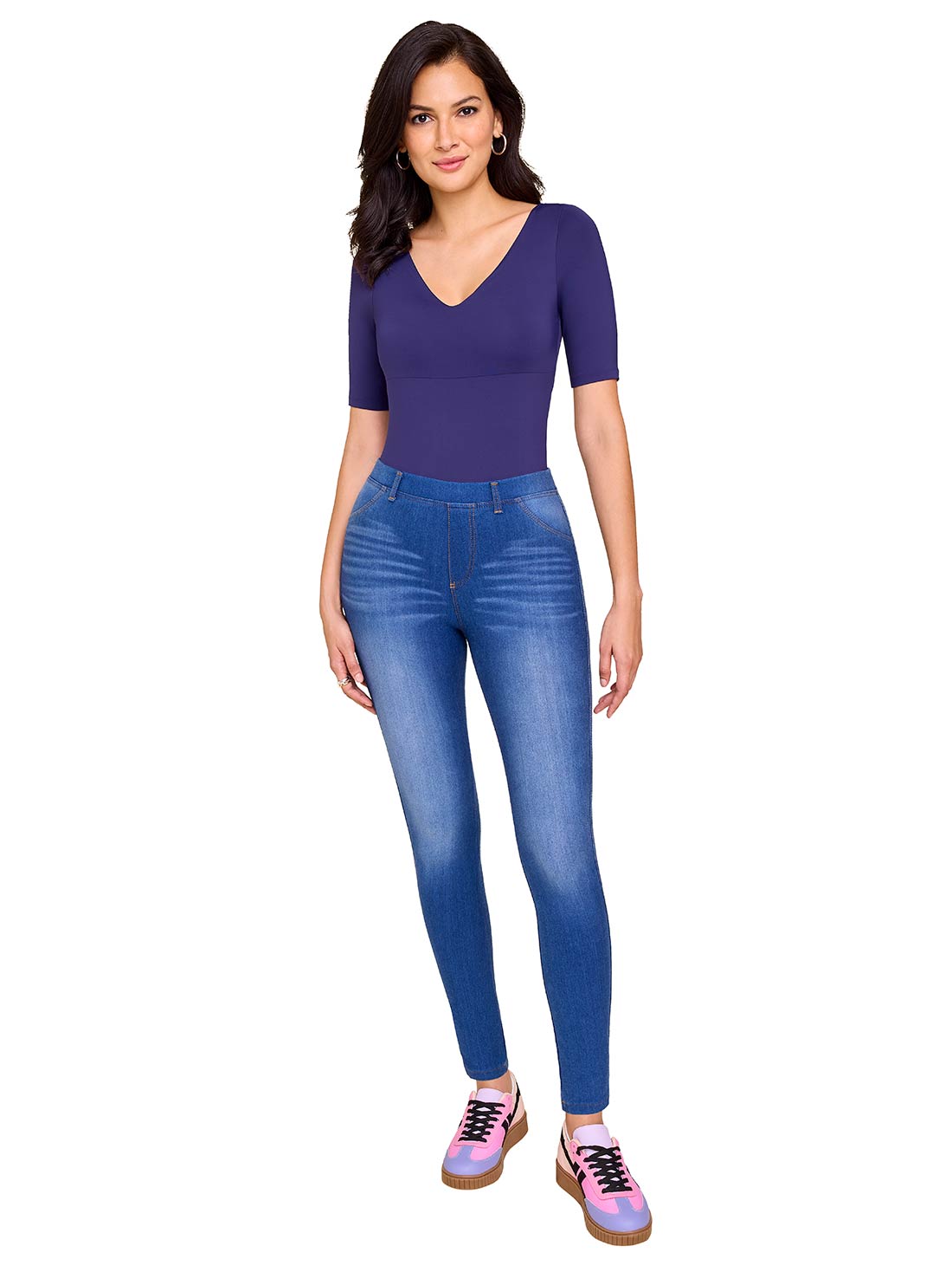 Jeggings stretch 43404, MEDIO, hi-res