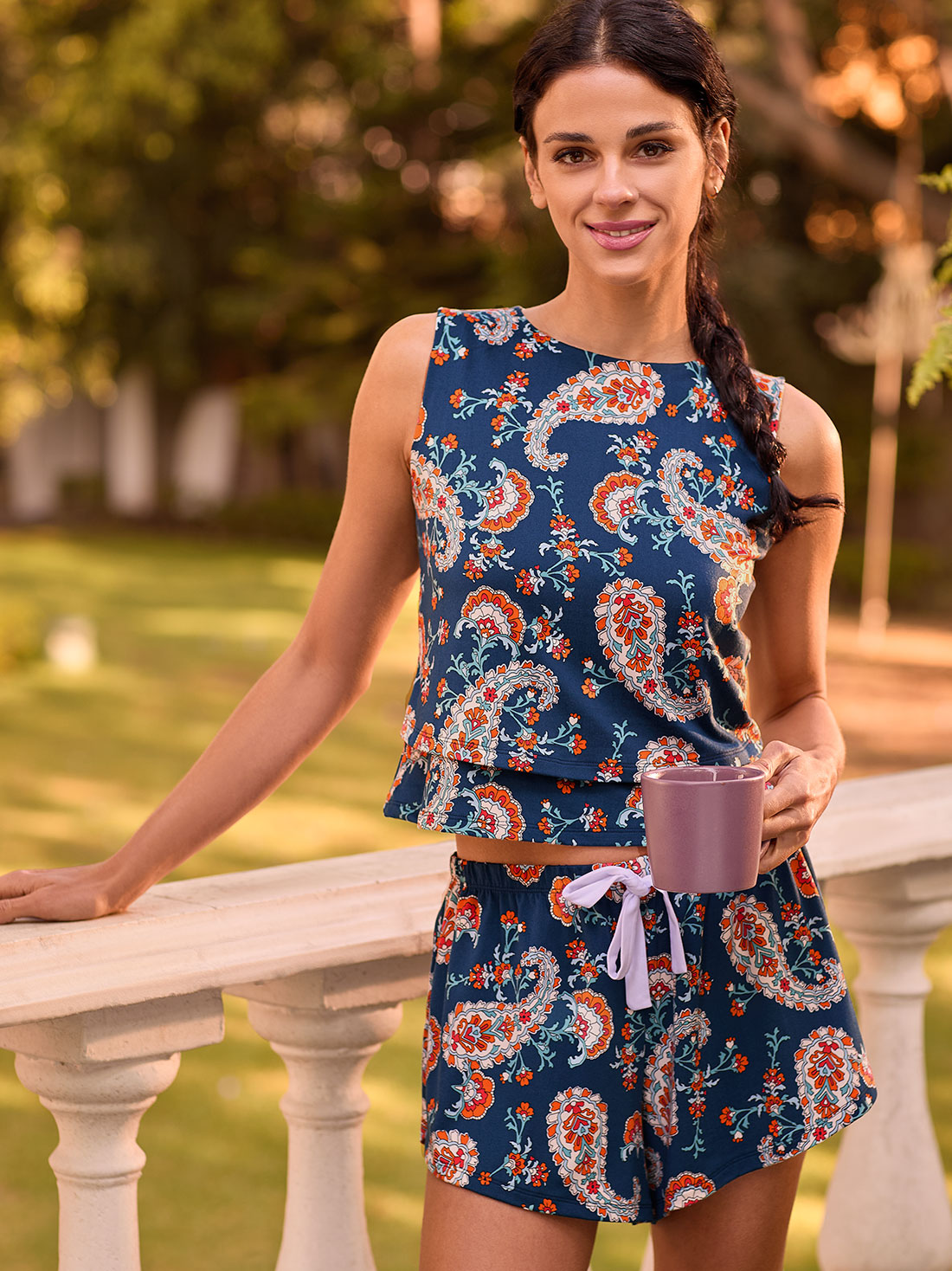 Pijama 77171, PAISLEY XXIII, hi-res