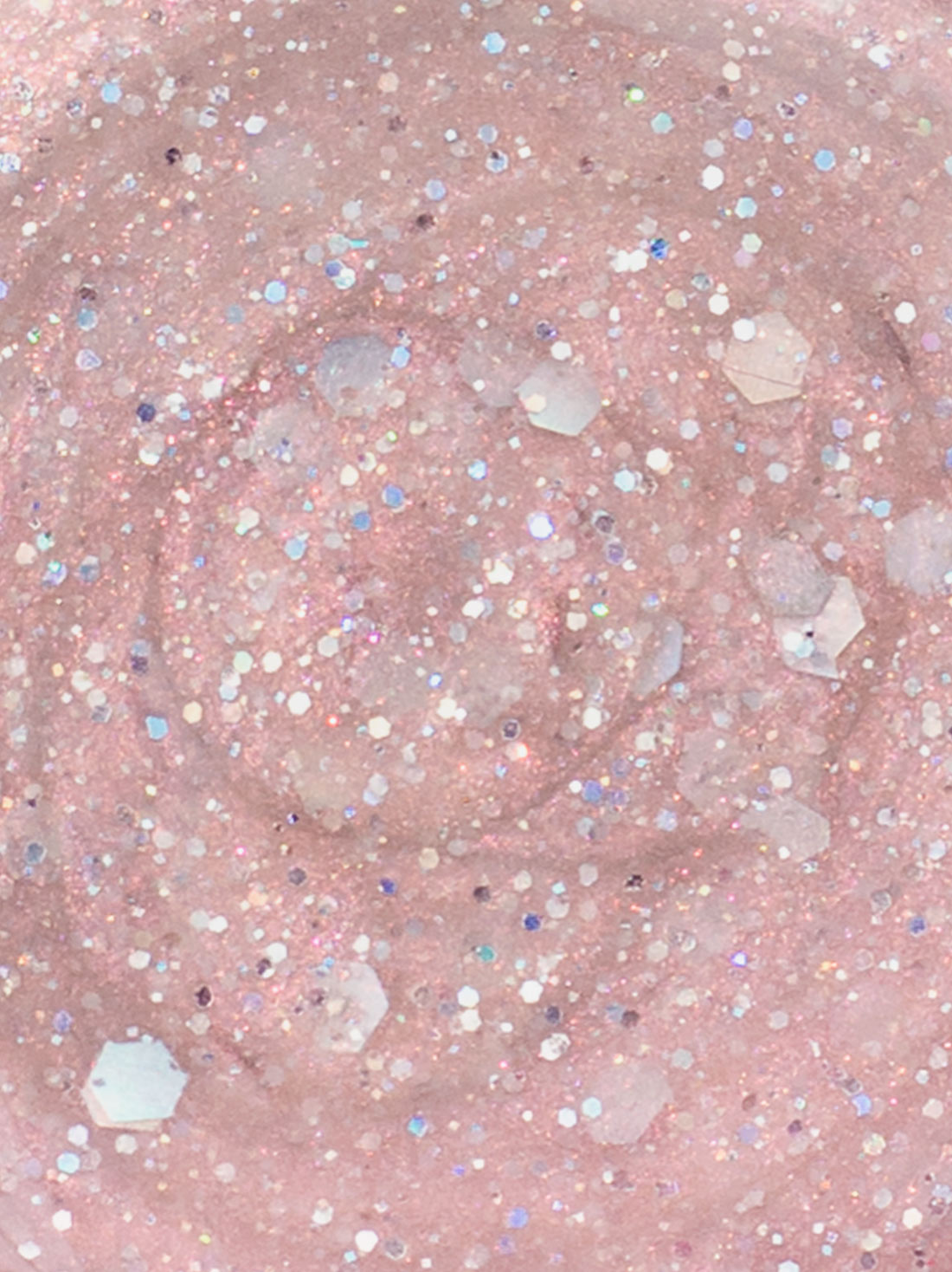 Renova esmalte mini  23014, BEIGE CON GLITTER, hi-res