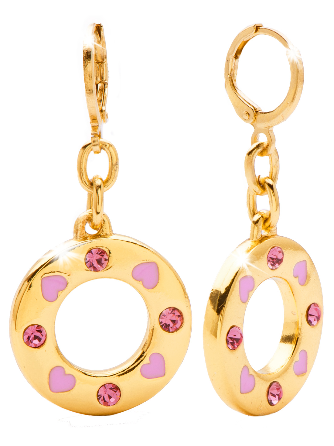 Set 2 piezas aro rosa  29096, ORO, hi-res