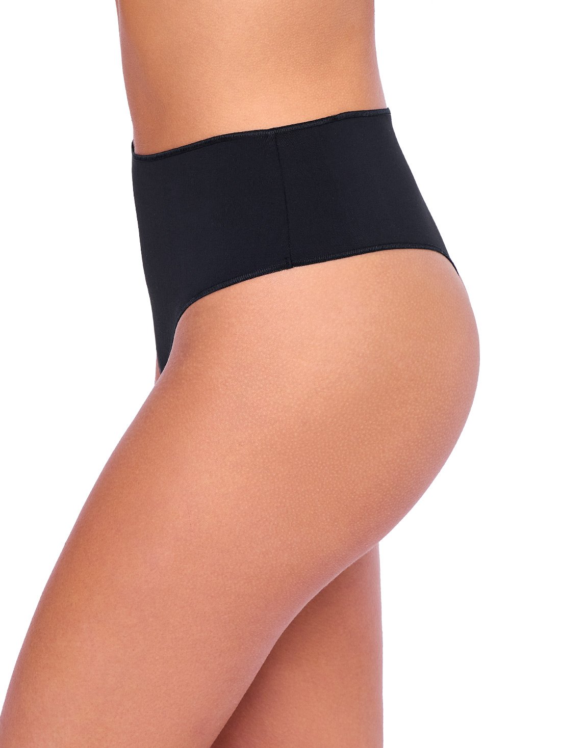 Tanga cintura alta 78105, NEGRO, hi-res