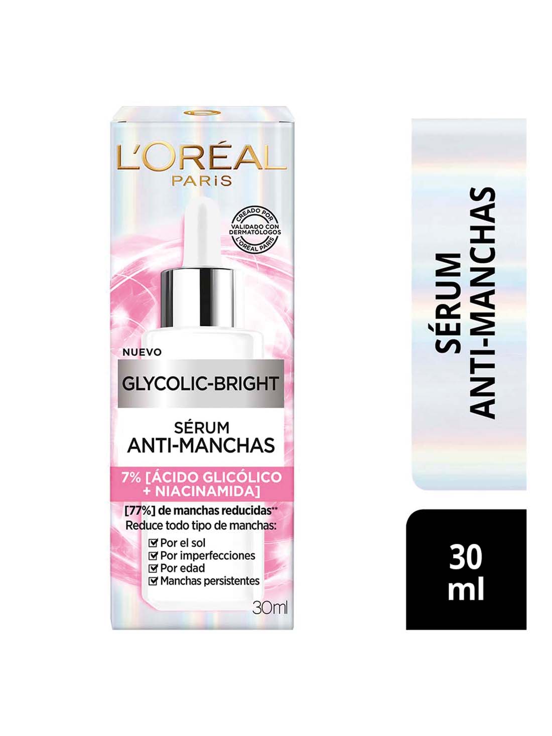 L'Oréal Paris sérum glycolic bright 27064, ÚNICO, hi-res