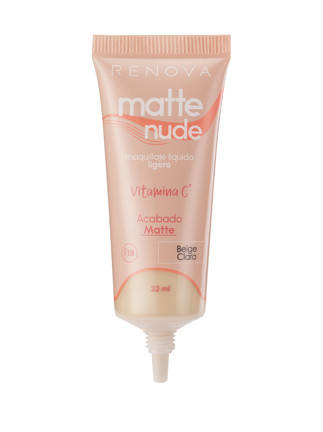 Renova maquillaje líquido matte nude vit C 22033, CLARO, hi-res