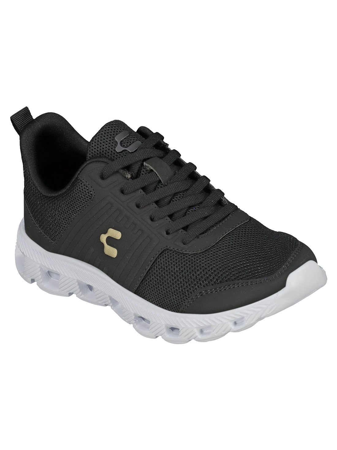 Tenis Charly 41043179, NEGRO/DORADO, hi-res