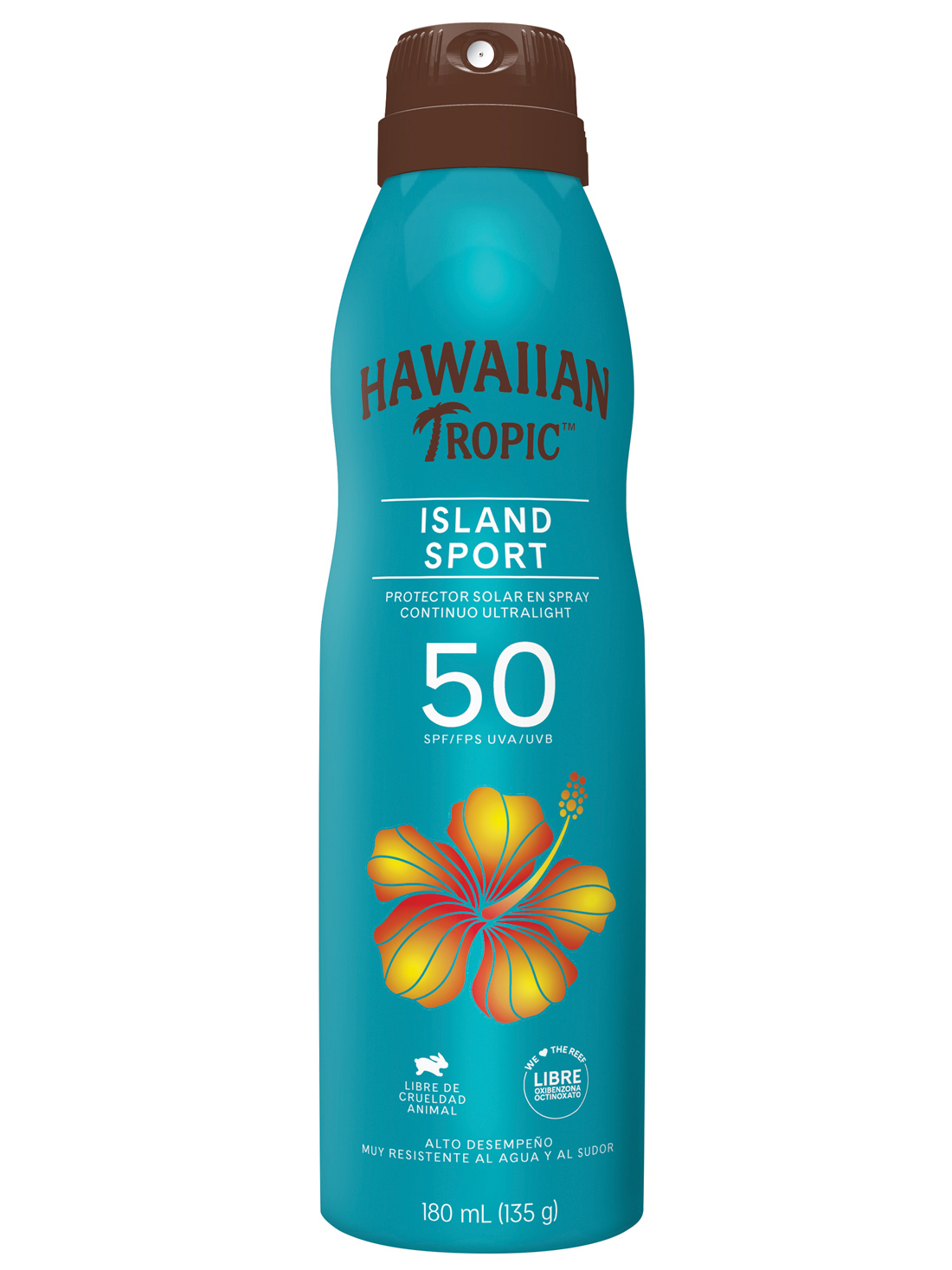 Hawaiian Tropic spray island sport FPS 50+ 27072, ÚNICO, hi-res