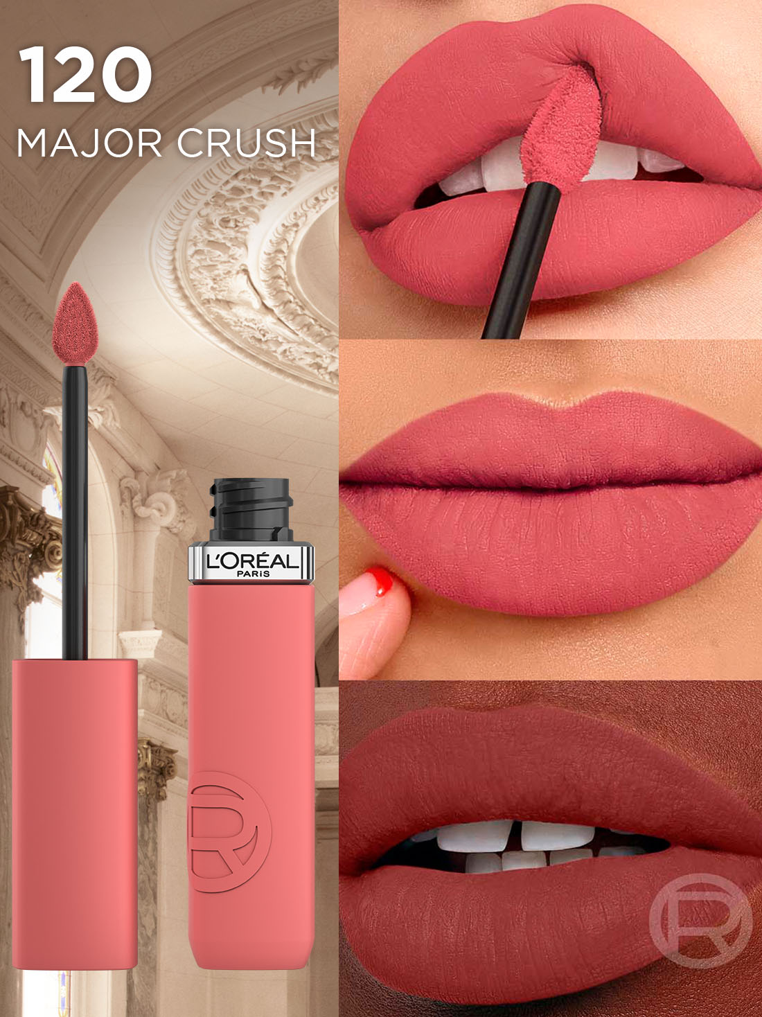 L'Oréal Paris labial infallible matte resistance 20067, MAJOR CRUSH, hi-res