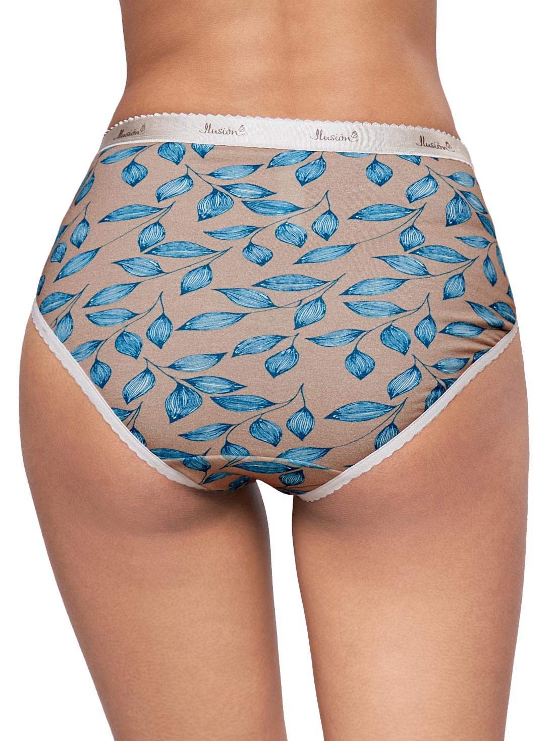Paquete de 3 panties corte francés 31343, HOJAS LIX, hi-res
