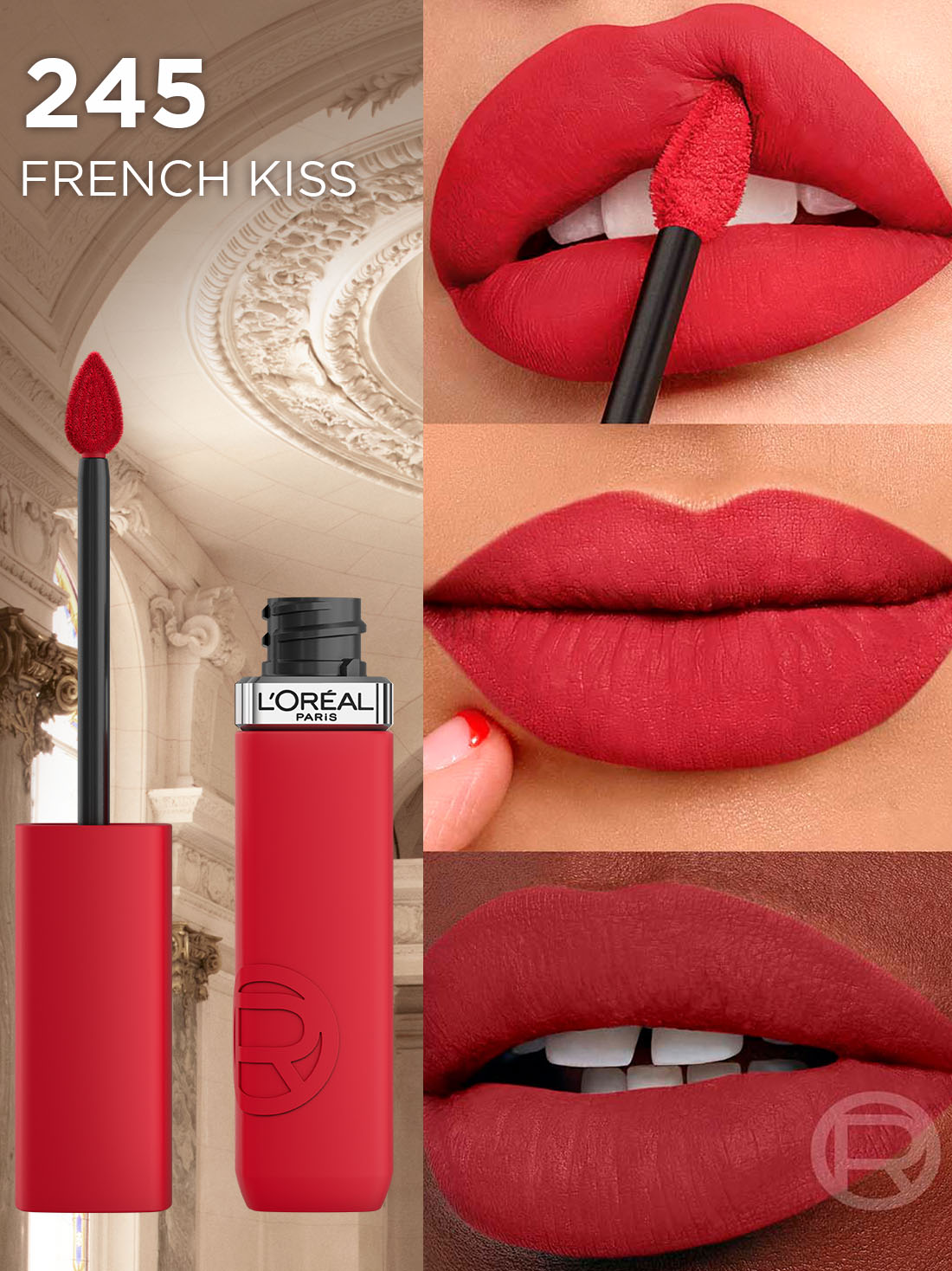 L'Oréal Paris labial infallible matte resistance 20067, FRECH KISS, hi-res