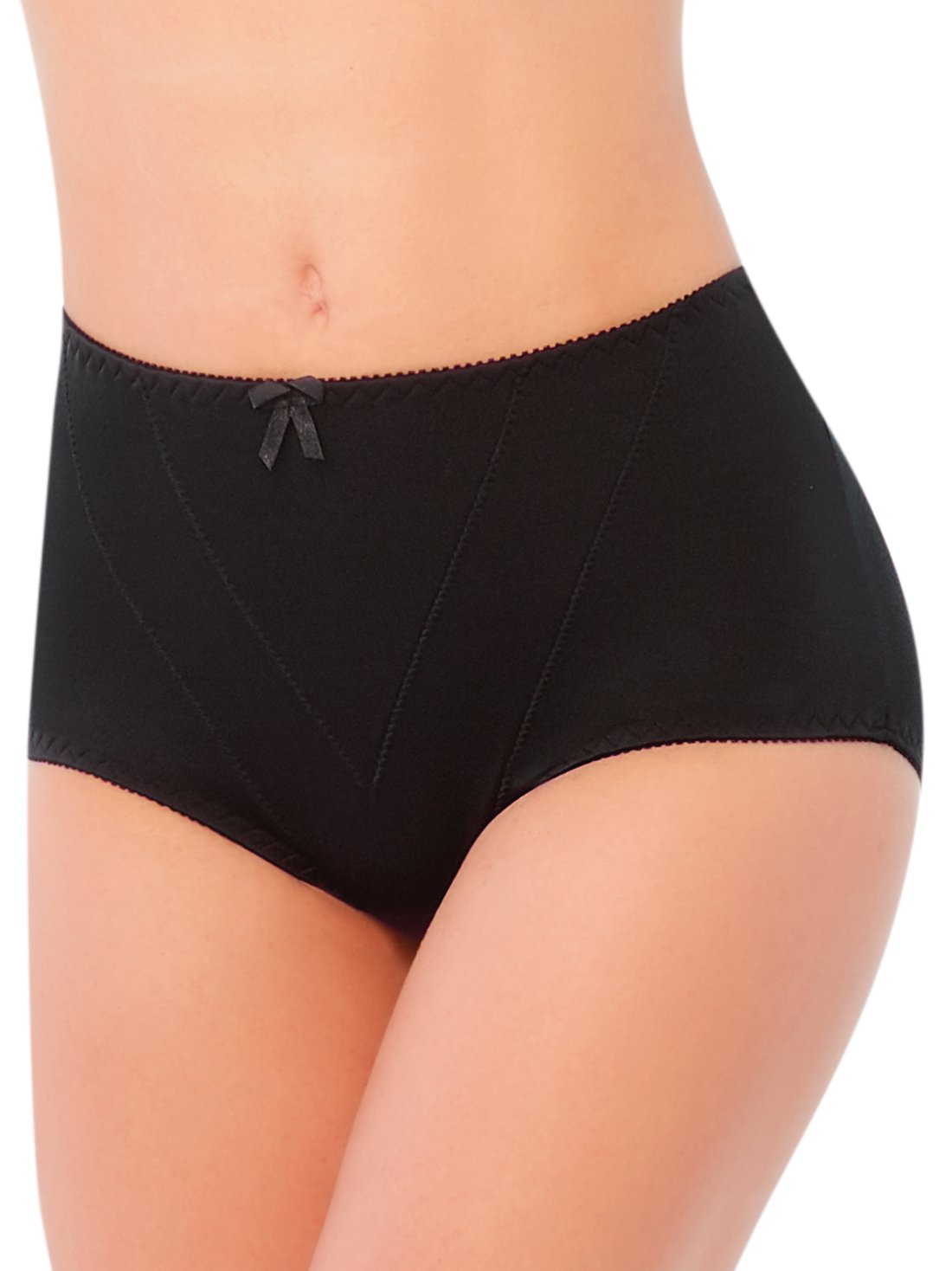 Panty con refuerzo frontal 2155, NEGRO, hi-res