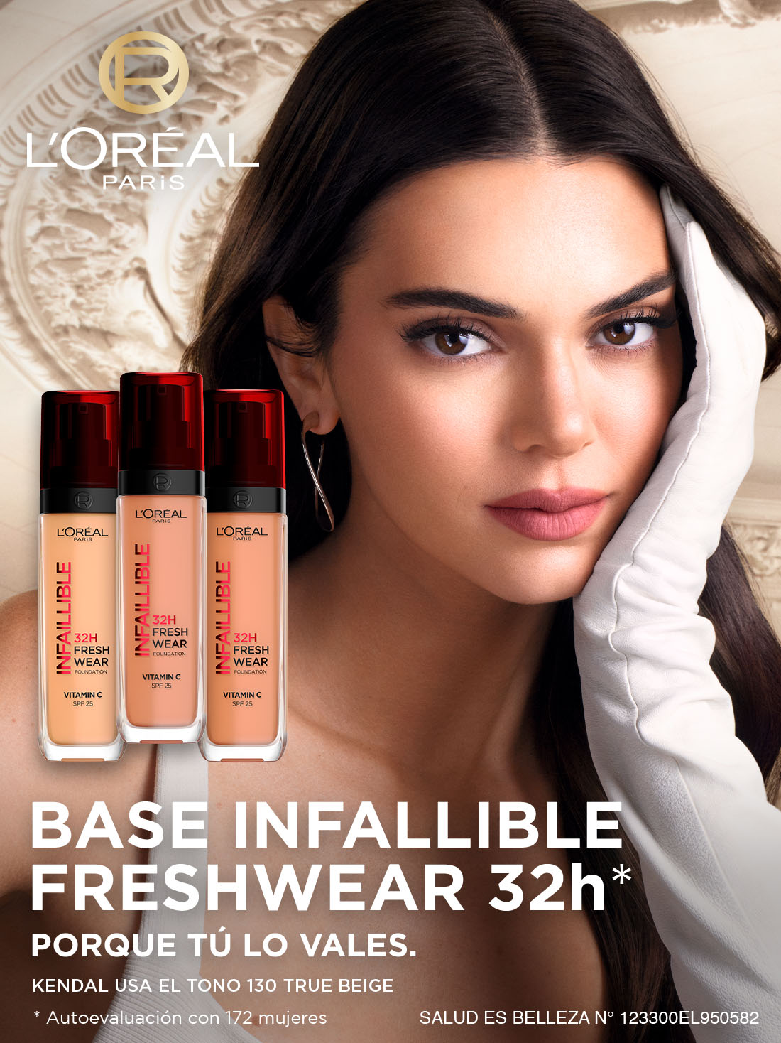 L'Oréal Paris maquillaje freshwear infallible 22036, 110 VAINILLE ROSE, hi-res