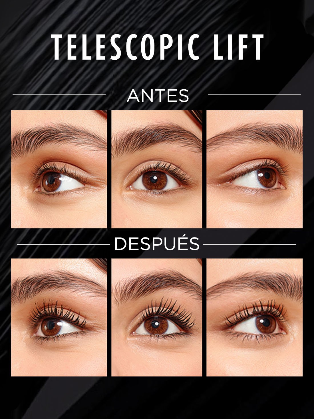 L'Oréal Paris mascara de pestañas telescopic lift 21049, BLACK WS, hi-res