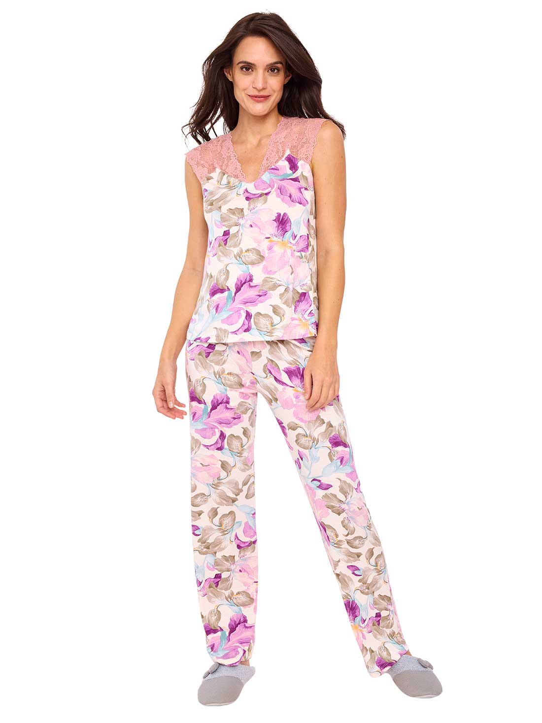 Pijama 77164, FLORES CLXVII, hi-res