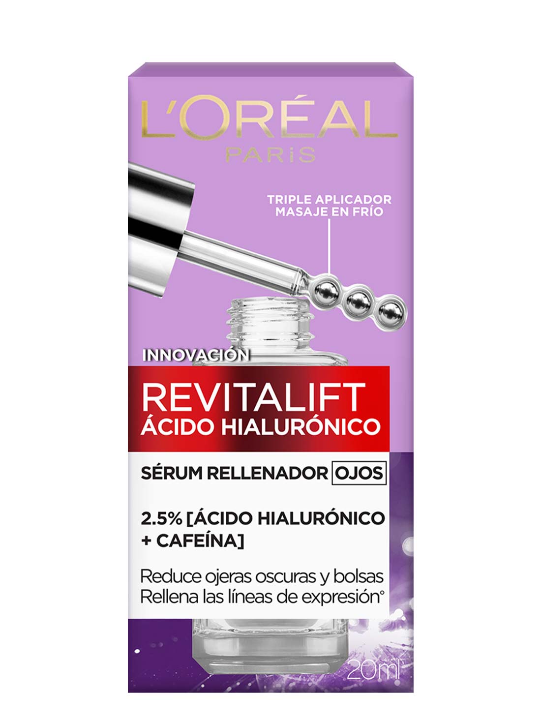 L'Oréal Paris sérum de ojos revitalift ácido hialurónico 27012, ÚNICO, hi-res