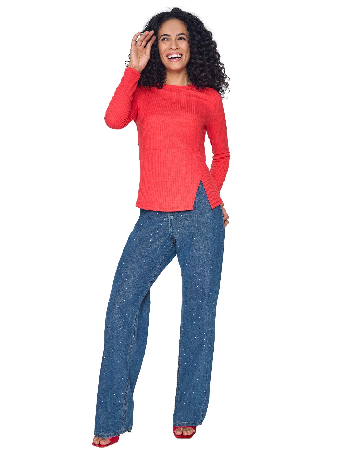 Blusa 81293, ROJO INTENSO, hi-res