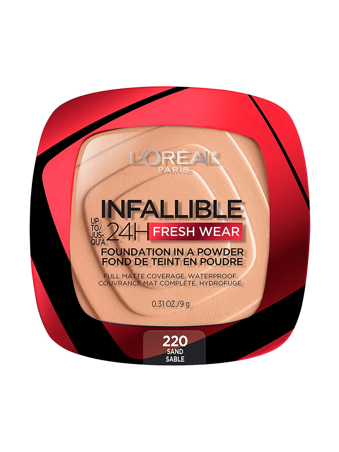 L'Oréal Paris polvo compacto infallible fresh wear 22031, 220 SAND, hi-res
