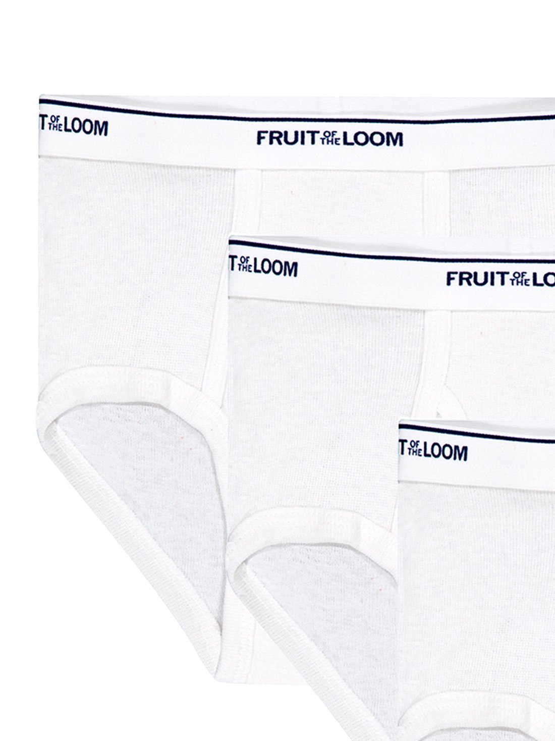 Paquete de 3 truzas niño Fruit of the Loom 31000, BLANCO, hi-res