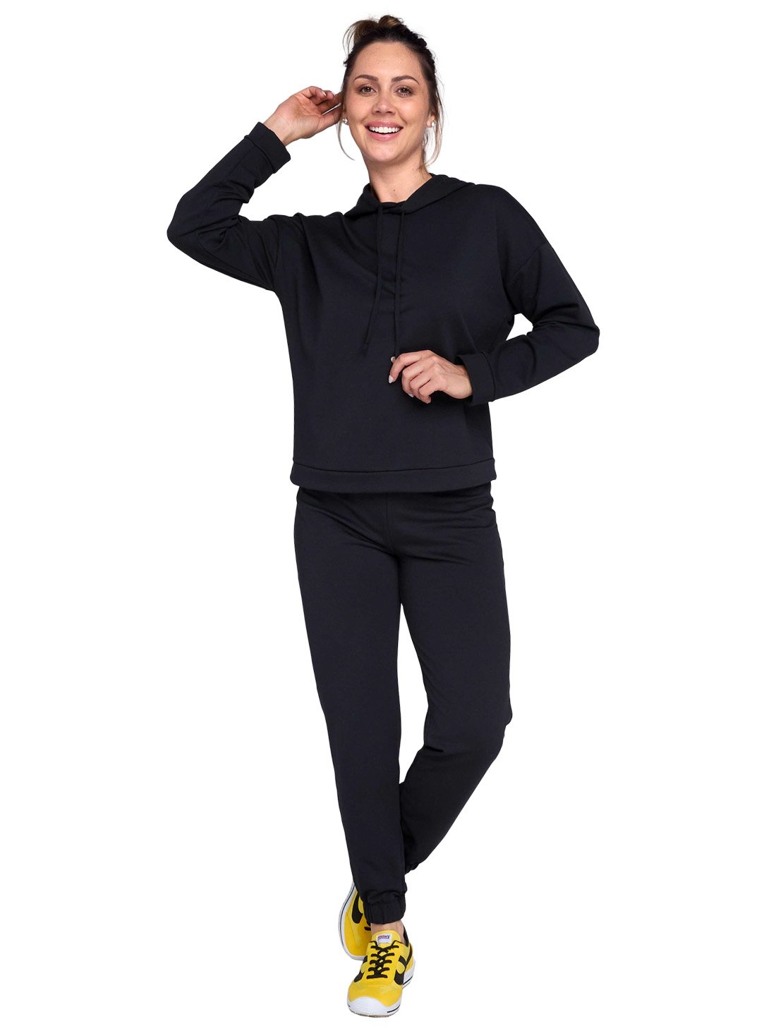 Sudadera 88075, NEGRO, hi-res