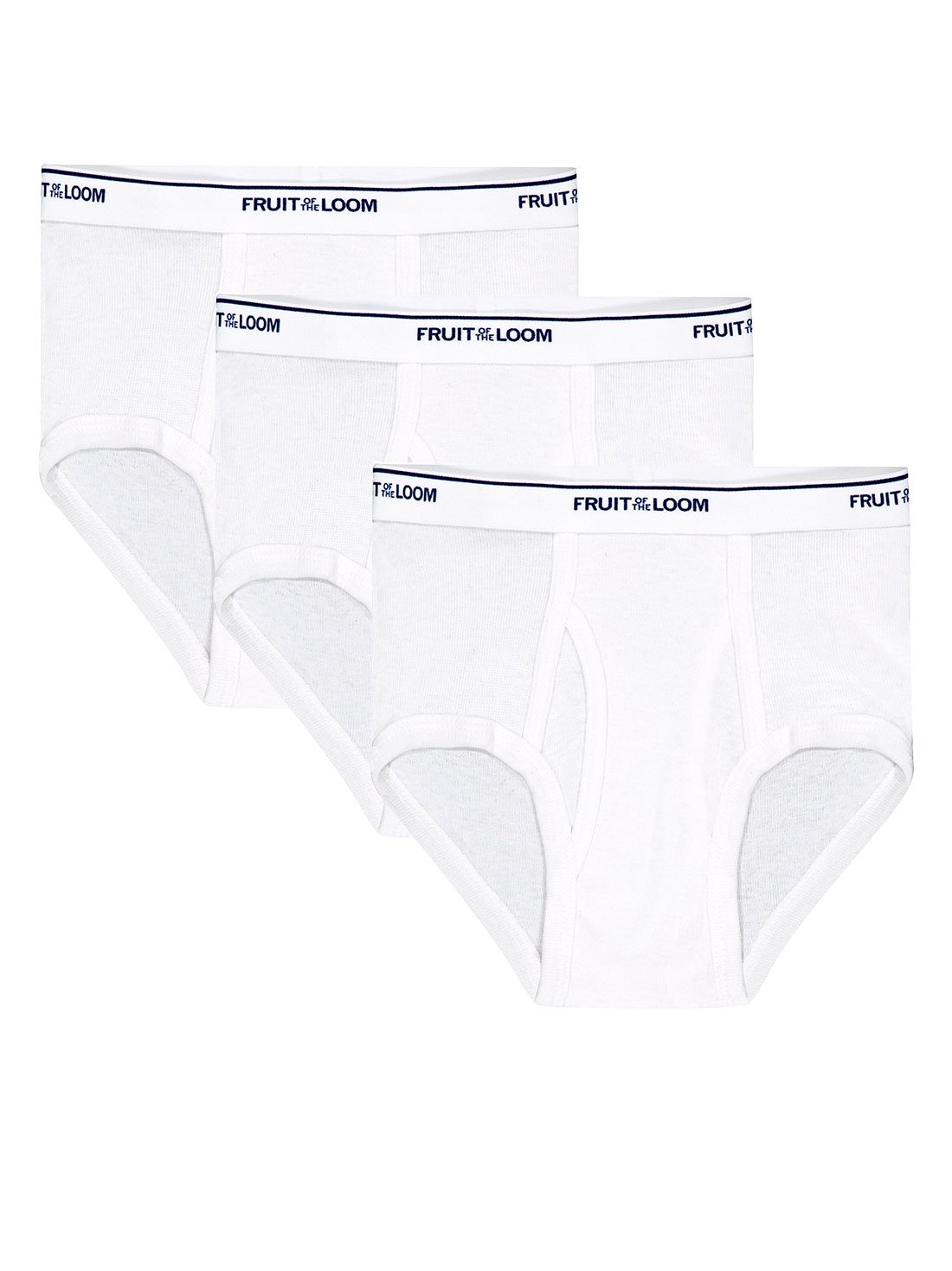 Paquete de 3 truzas niño Fruit of the Loom 31000, BLANCO, hi-res