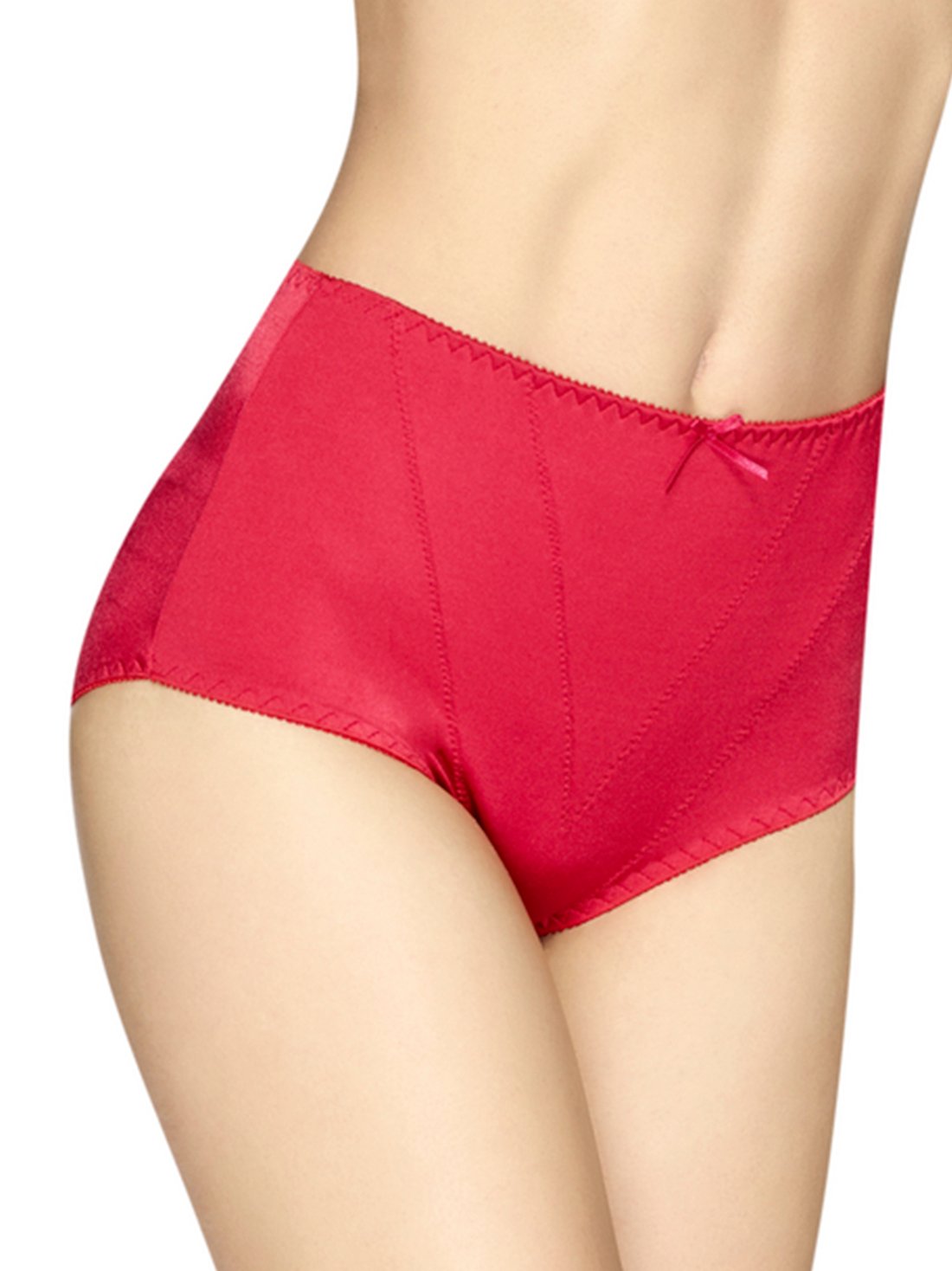 Panty con refuerzo frontal 2155, ROJO, hi-res