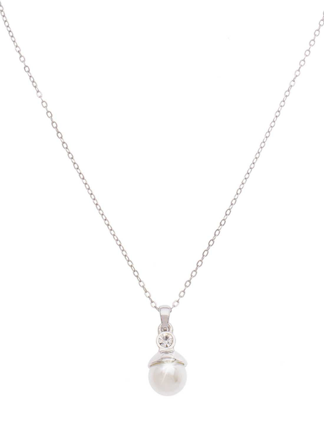 Collar perla 29019, PLATA, hi-res