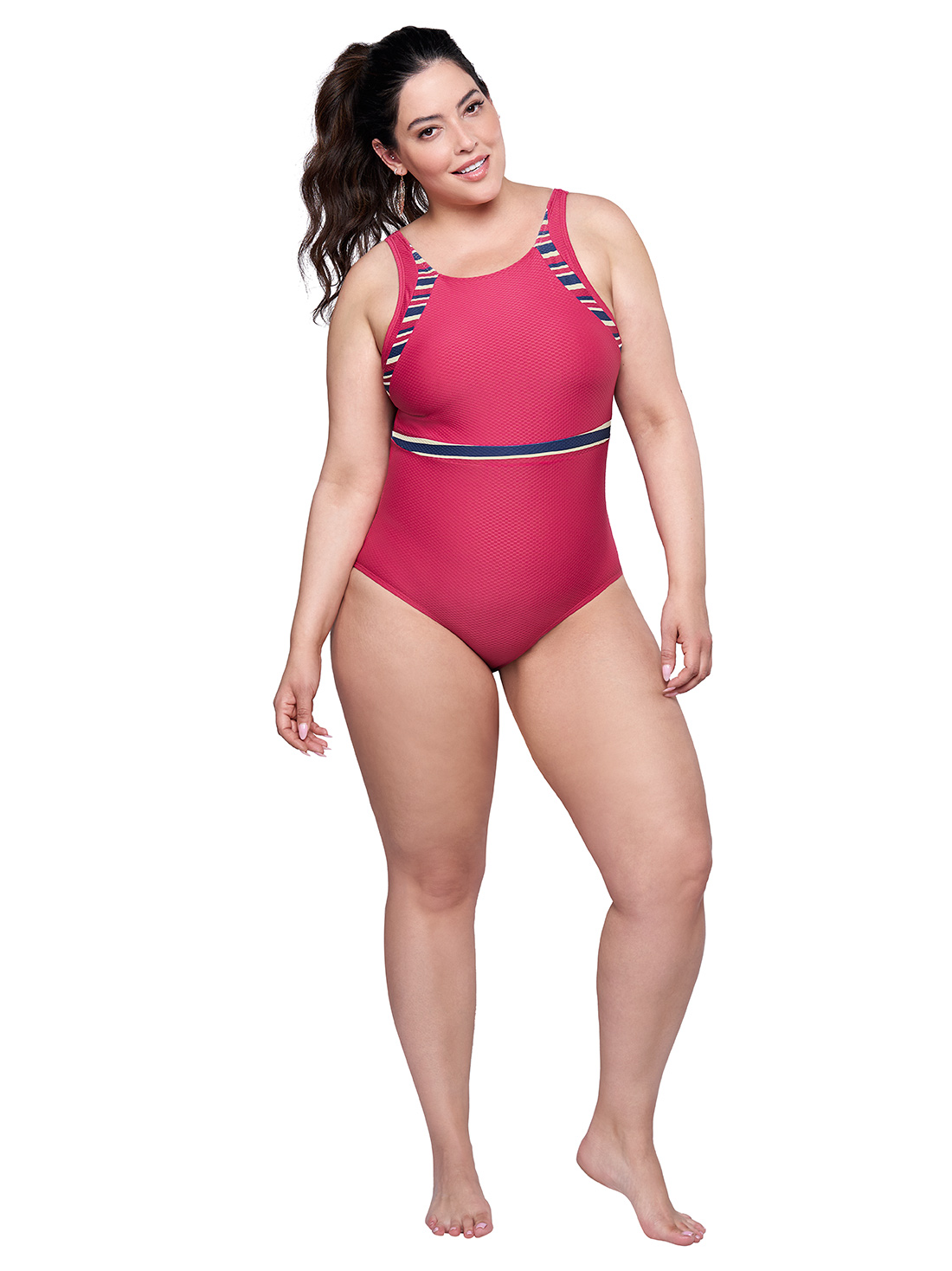 Traje de baño completo 75055, RUBÍ, hi-res