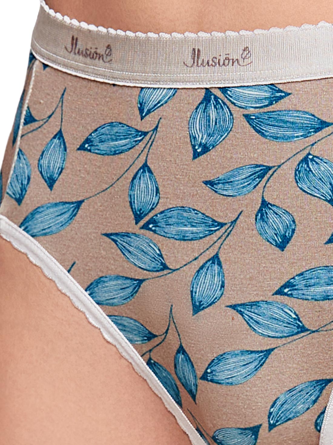Paquete de 3 panties corte francés 31343, HOJAS LIX, hi-res