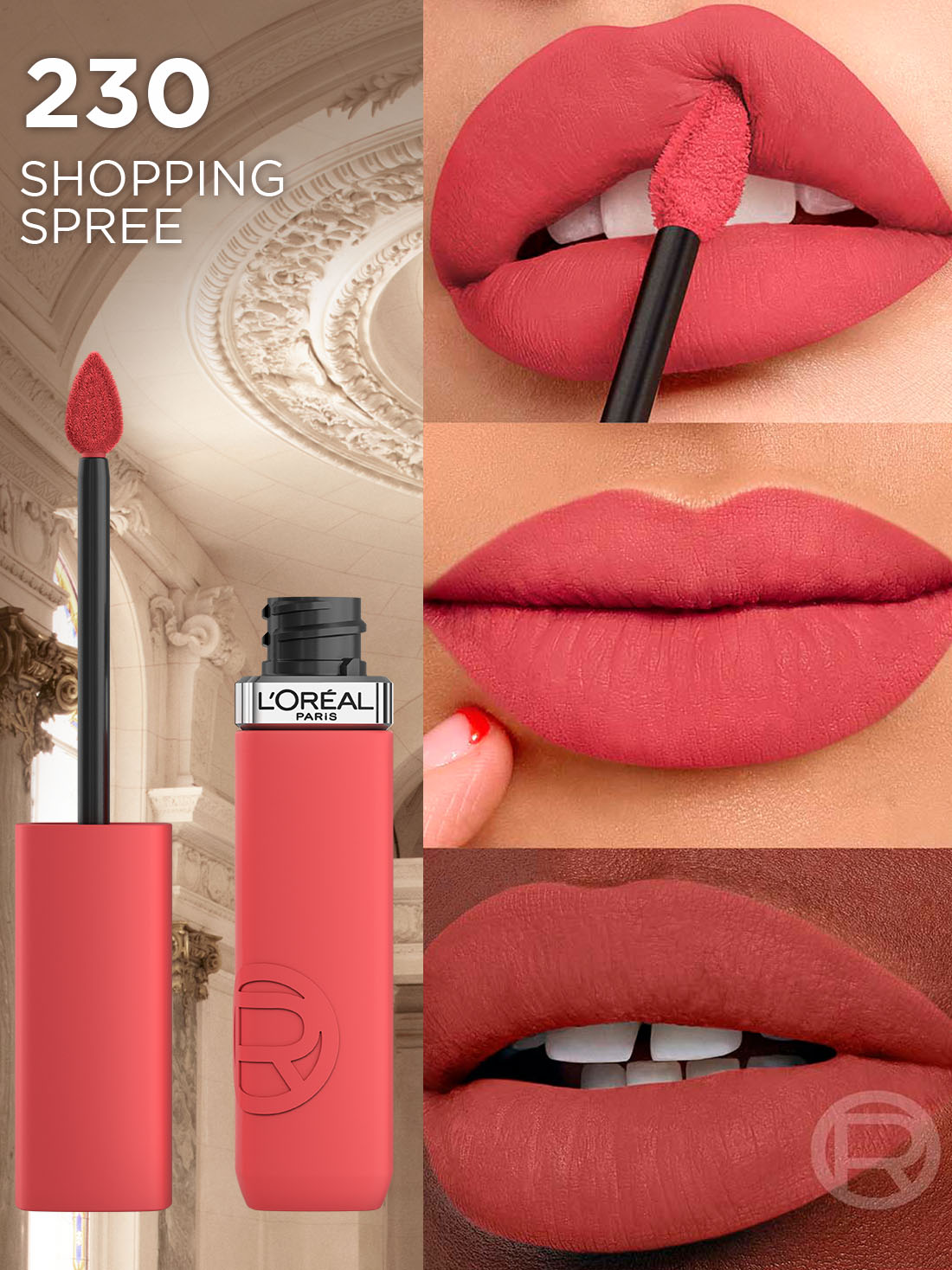 L'Oréal Paris labial infallible matte resistance 20067, SHOPPING SPREE, hi-res