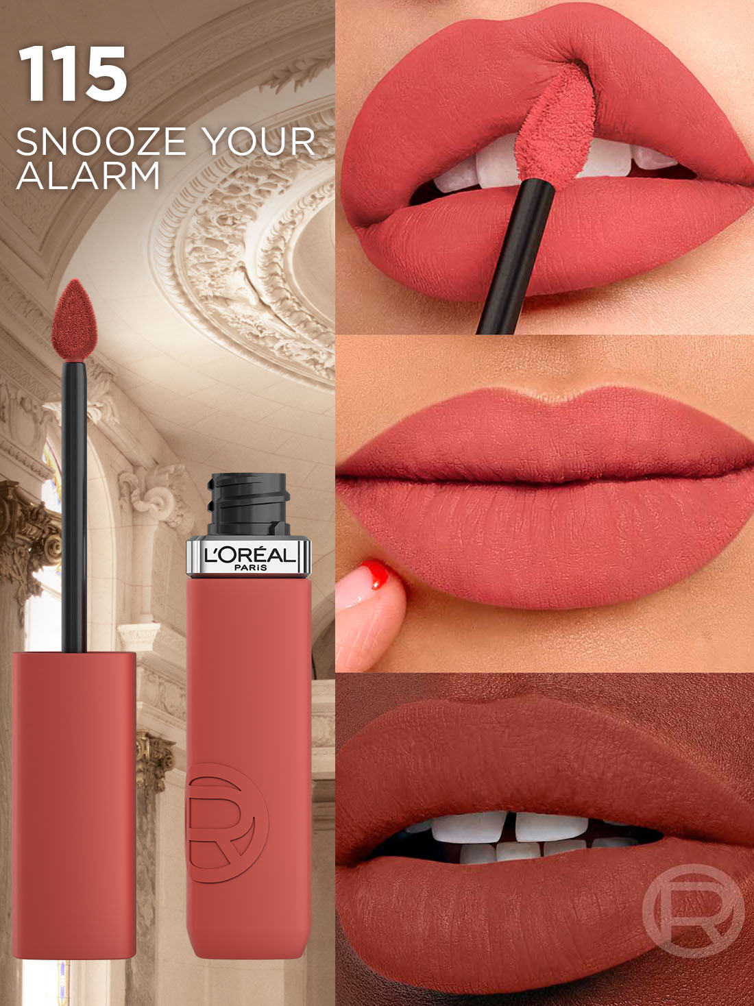 L'Oréal Paris labial infallible matte resistance 20067, SNOOZE YOUR, hi-res