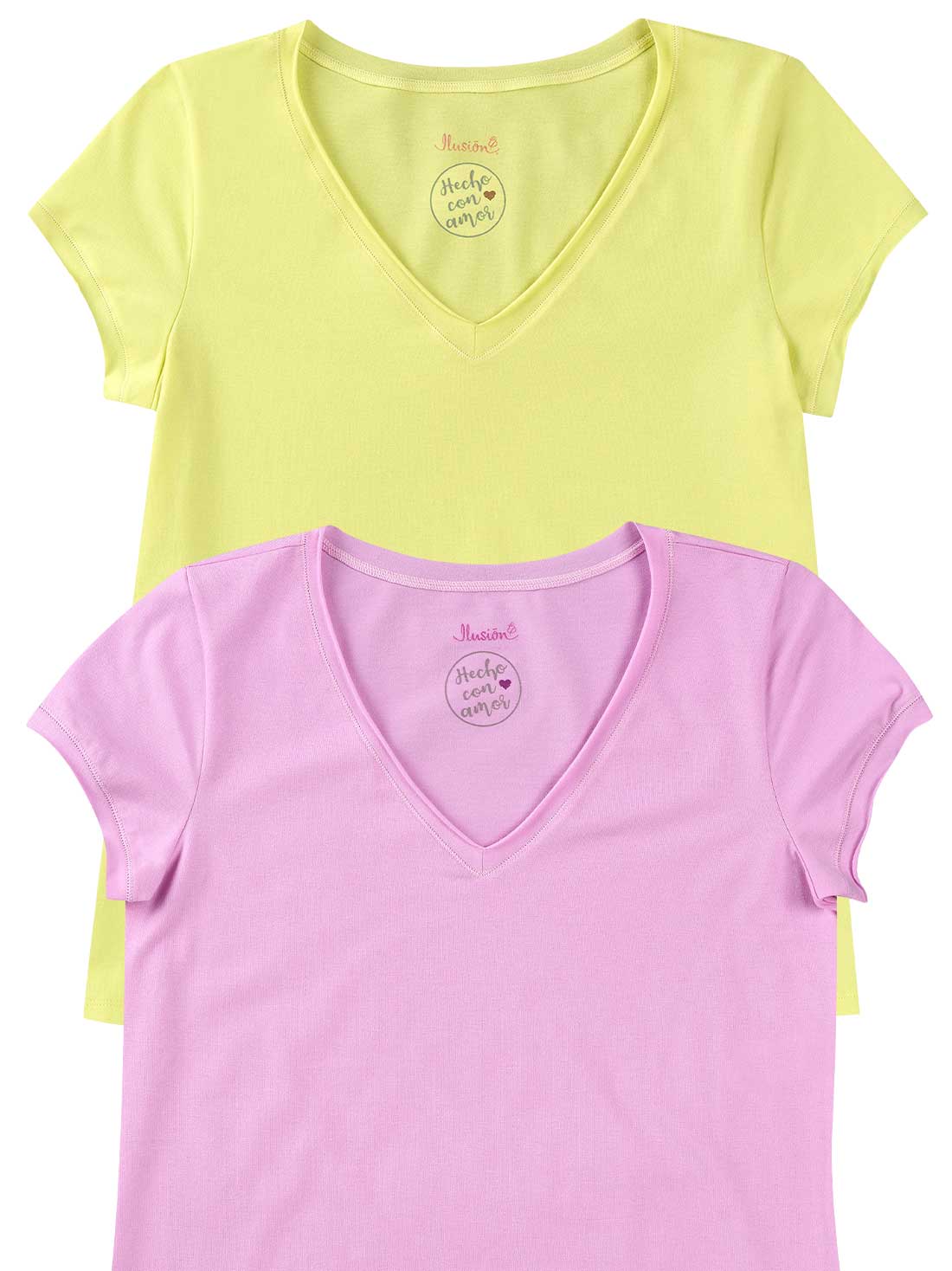 Paquete de 2 playeras 24396, ROSA CUARZO, hi-res