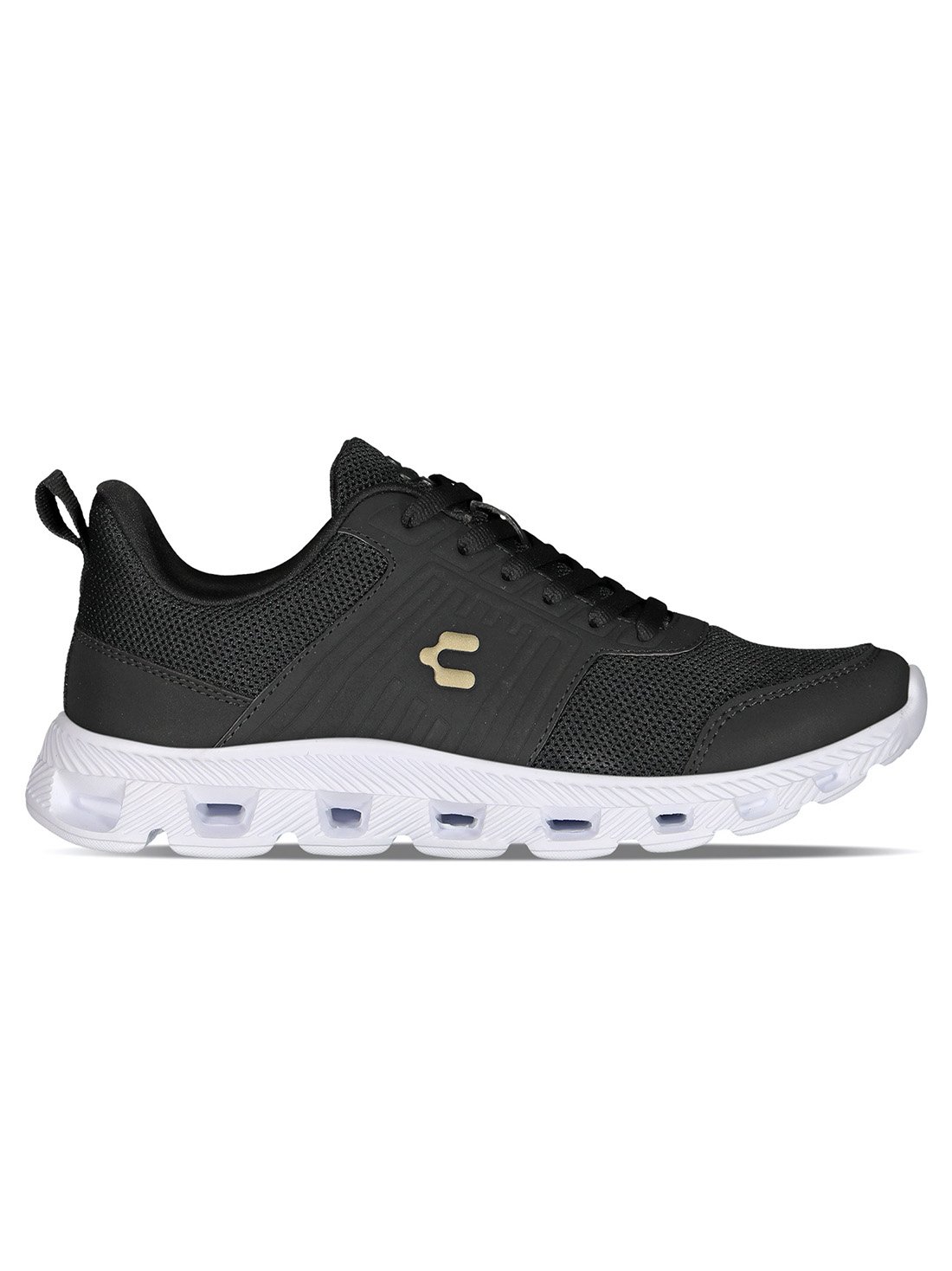 Tenis Charly 41043179, NEGRO/DORADO, hi-res