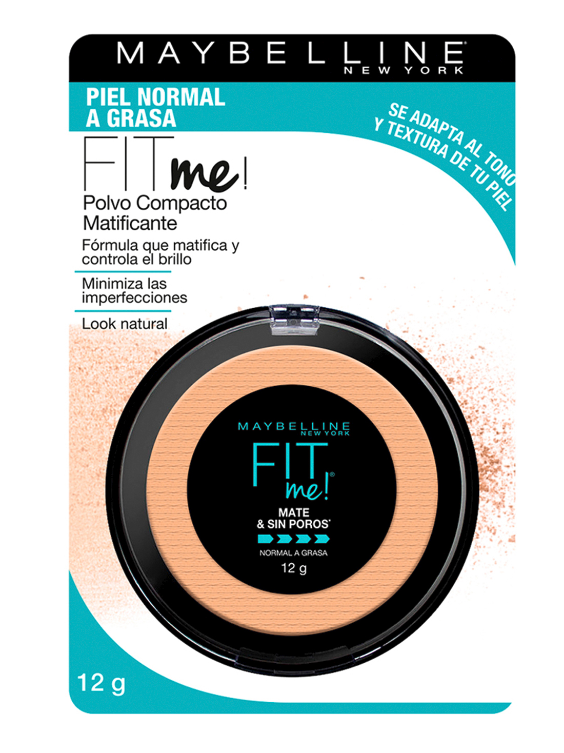 Maybelline polvo compacto fit me super natural 35045, TRUE BEIGE, hi-res