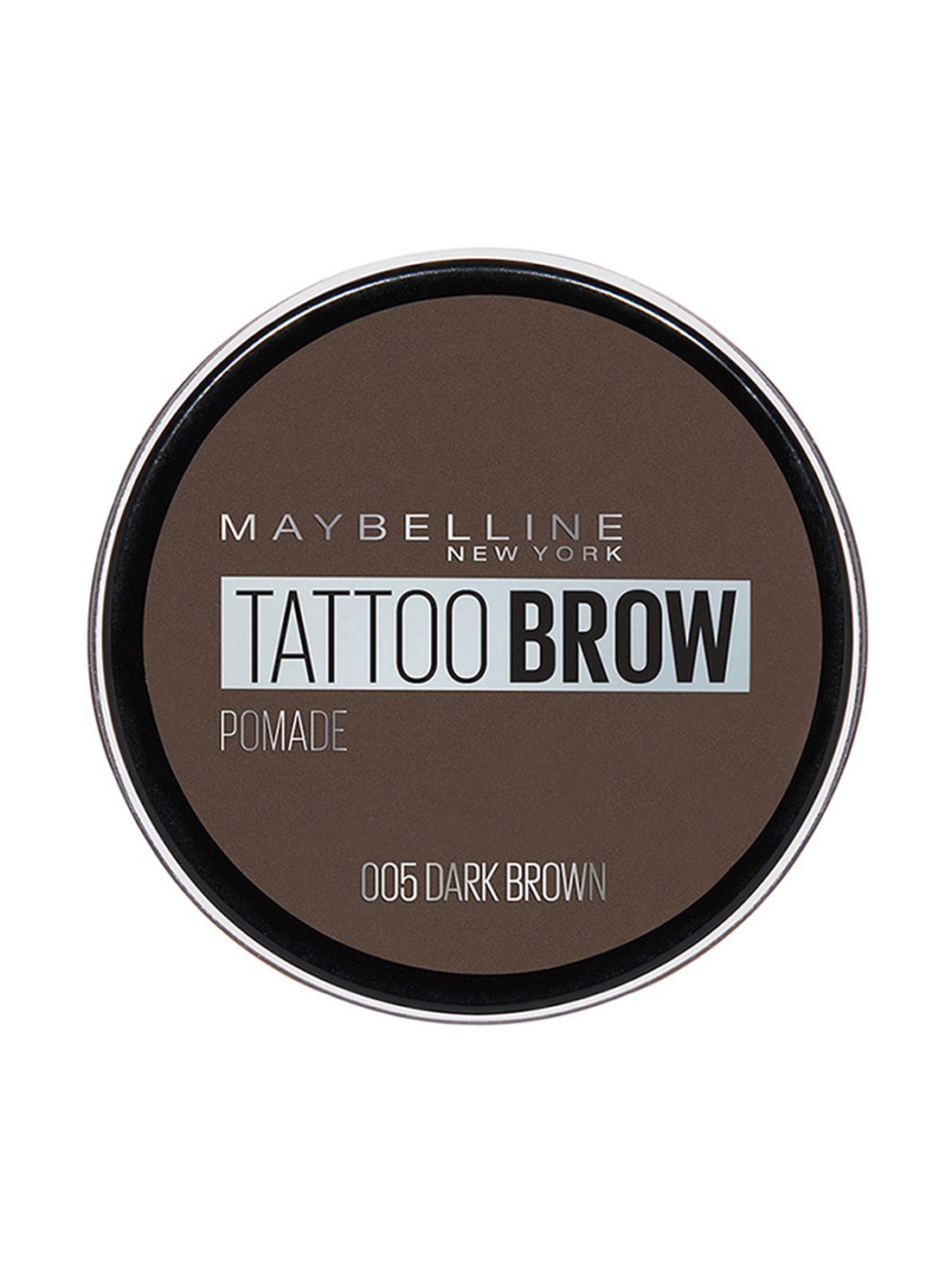 Maybelline pomada para cejas tatto brow  35246, DARK BROWN, hi-res