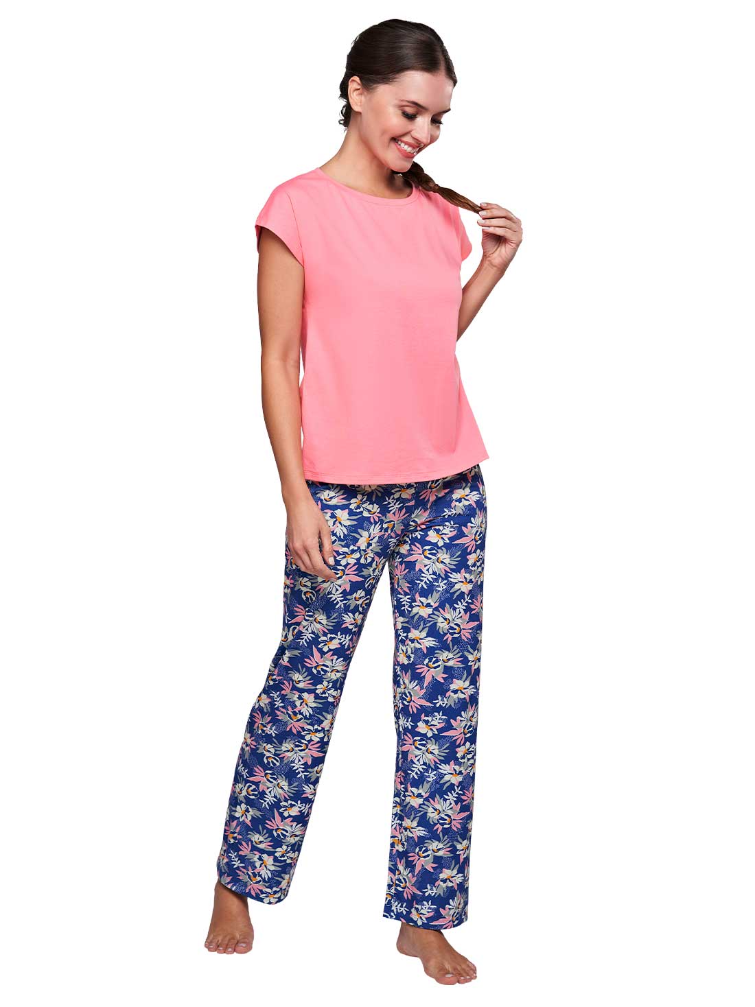 Pijama 77149, HOJAS LV, hi-res