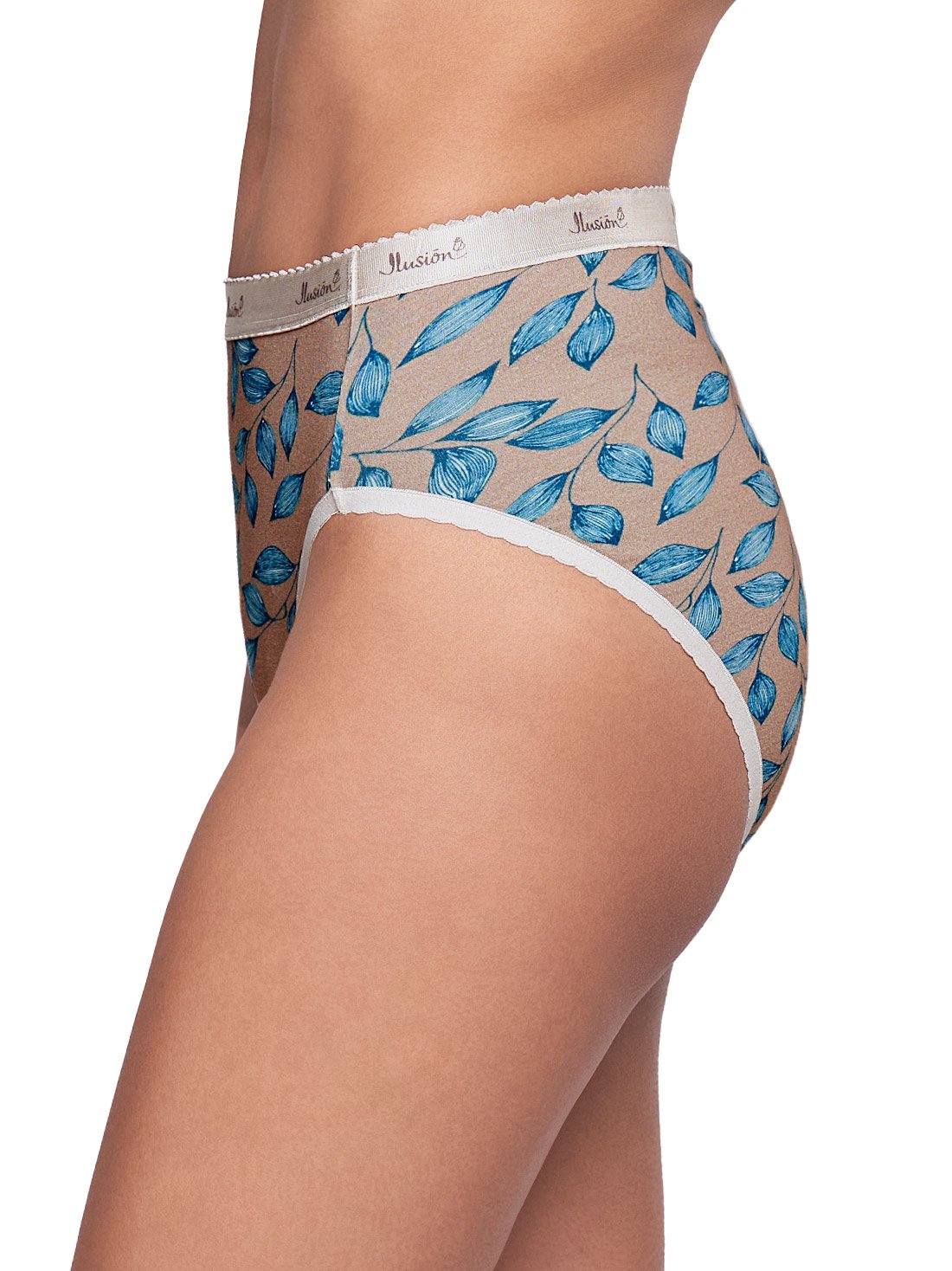 Paquete de 3 panties corte francés 31343, HOJAS LIX, hi-res