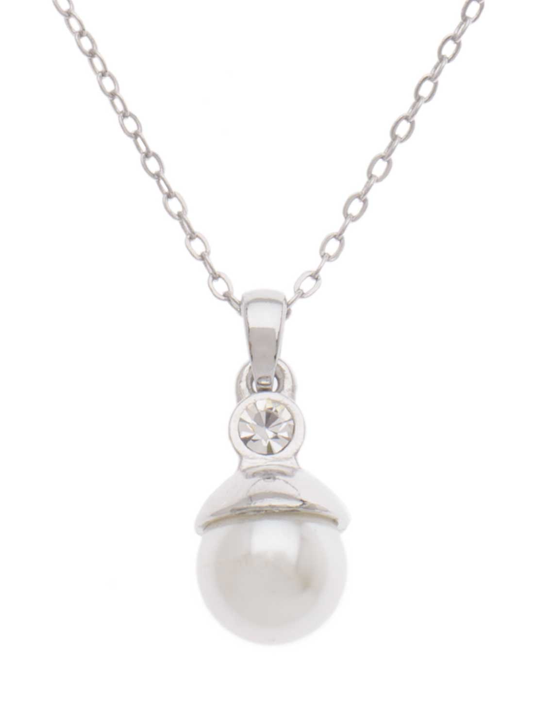 Collar perla 29019, PLATA, hi-res