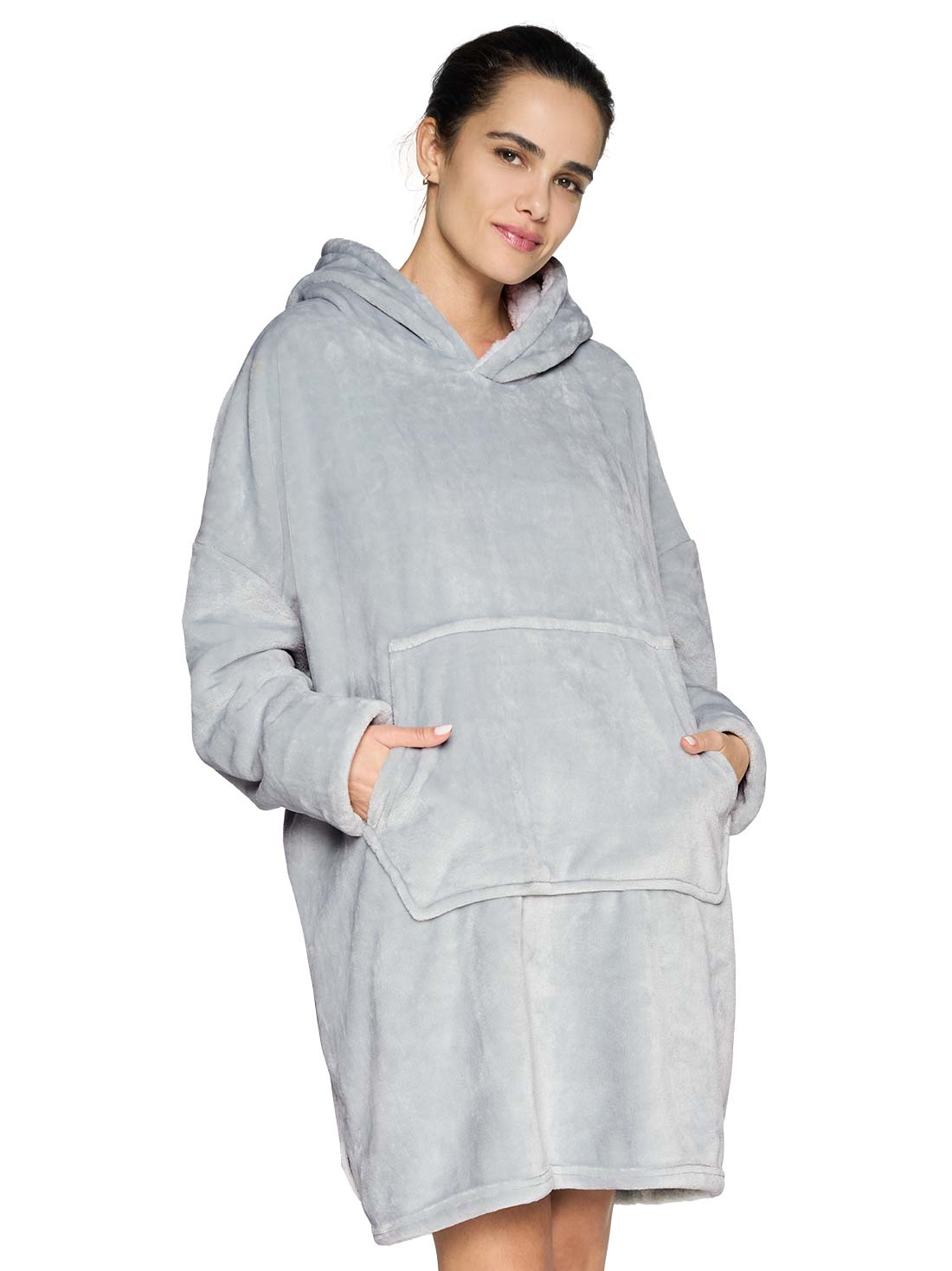 Sudadera de fleece 77190, JASPE GRIS, hi-res