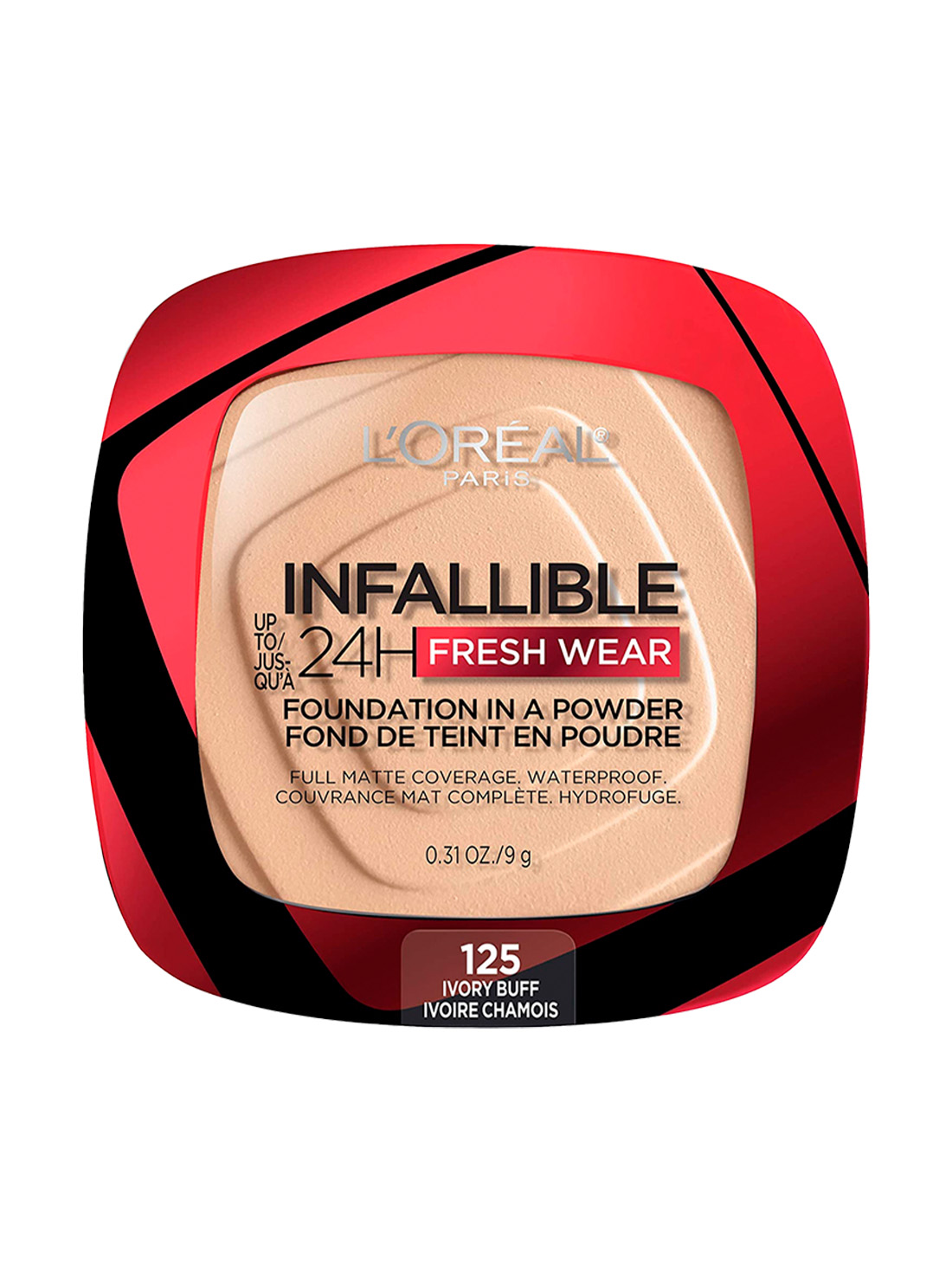 L'Oréal Paris polvo compacto infallible fresh wear 22031, 125 IVORY BUFF, hi-res
