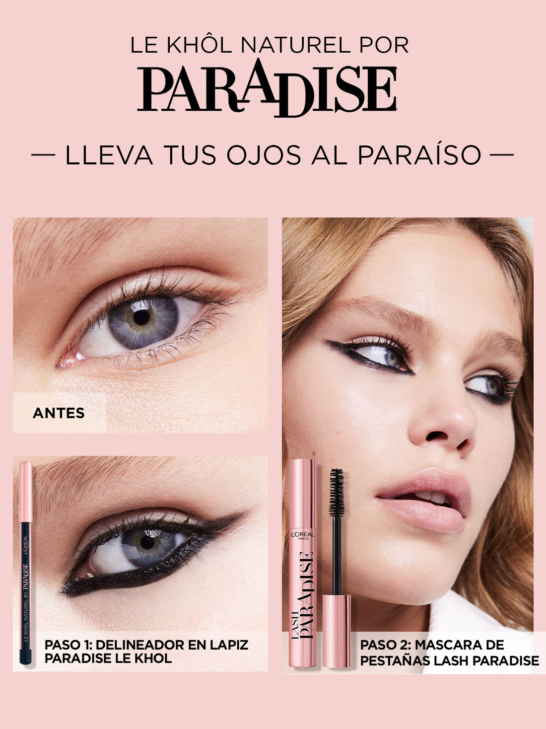 L'Oréal Paris delineador de lápiz paradise le khol 21047, PURE ESPRESSO, hi-res