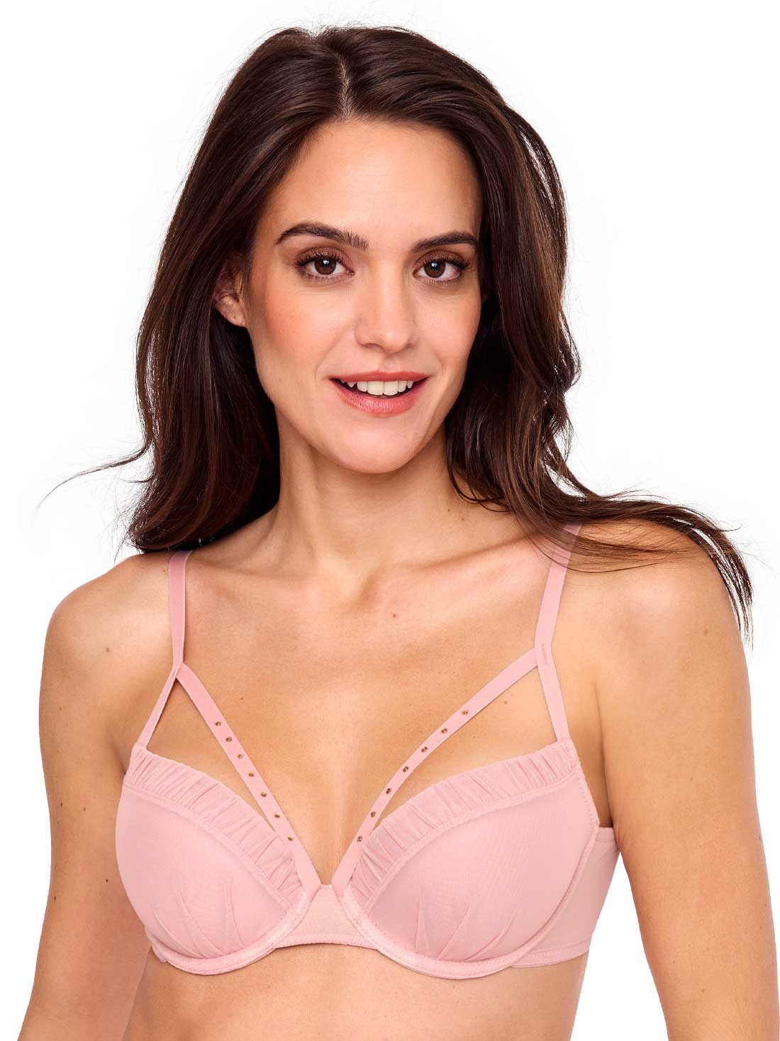 Bra demi 70148, ROSA SUAVE, hi-res