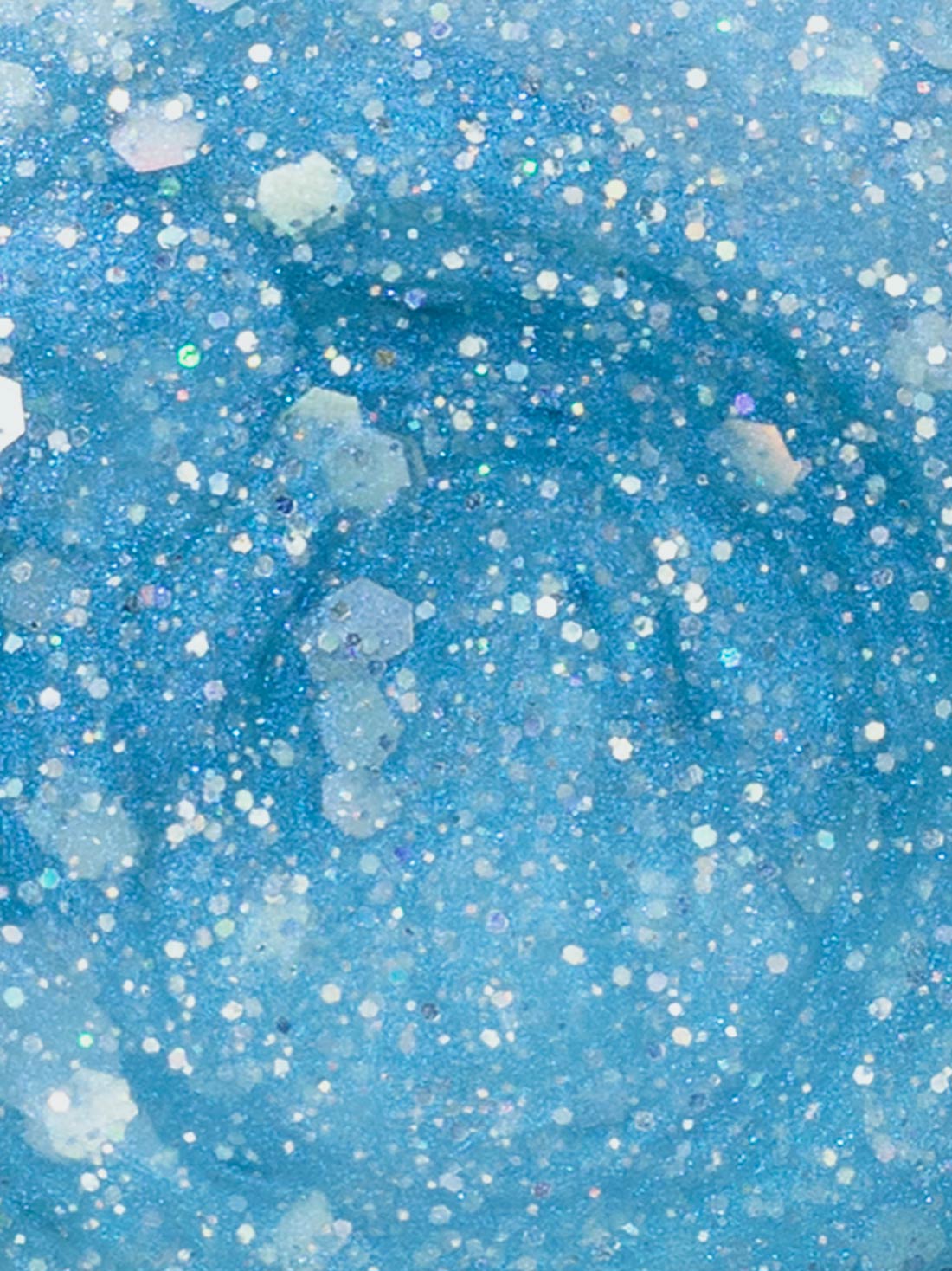 Renova esmalte mini  23014, AZUL CON GLITTER, hi-res