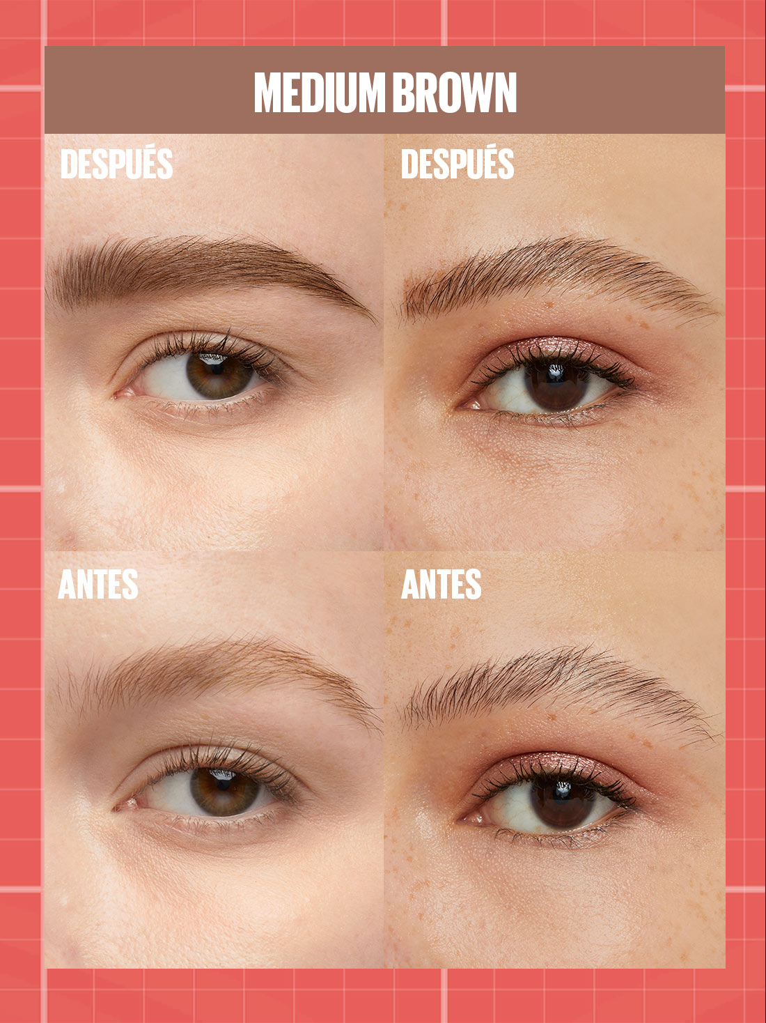 Maybelline plumón y gel de cejas tatto build a brow 21041, MEDIUM BROWN, hi-res