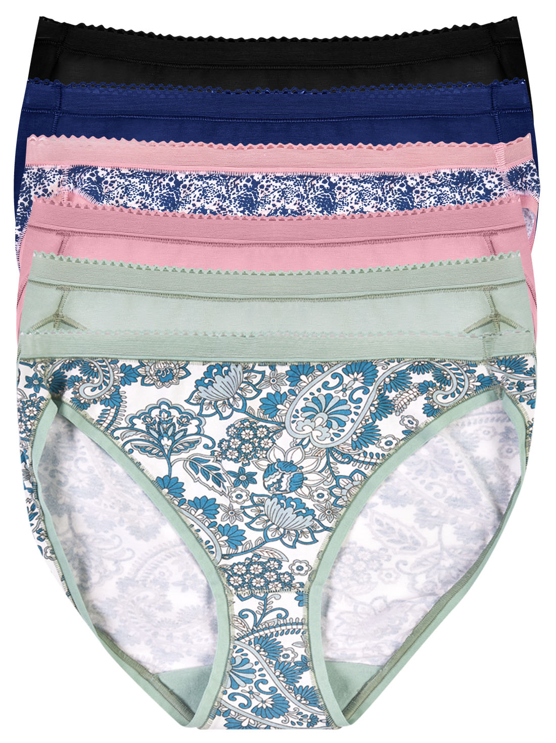 Paquete de 6 bikinis 79000, MULTICOLOR, hi-res
