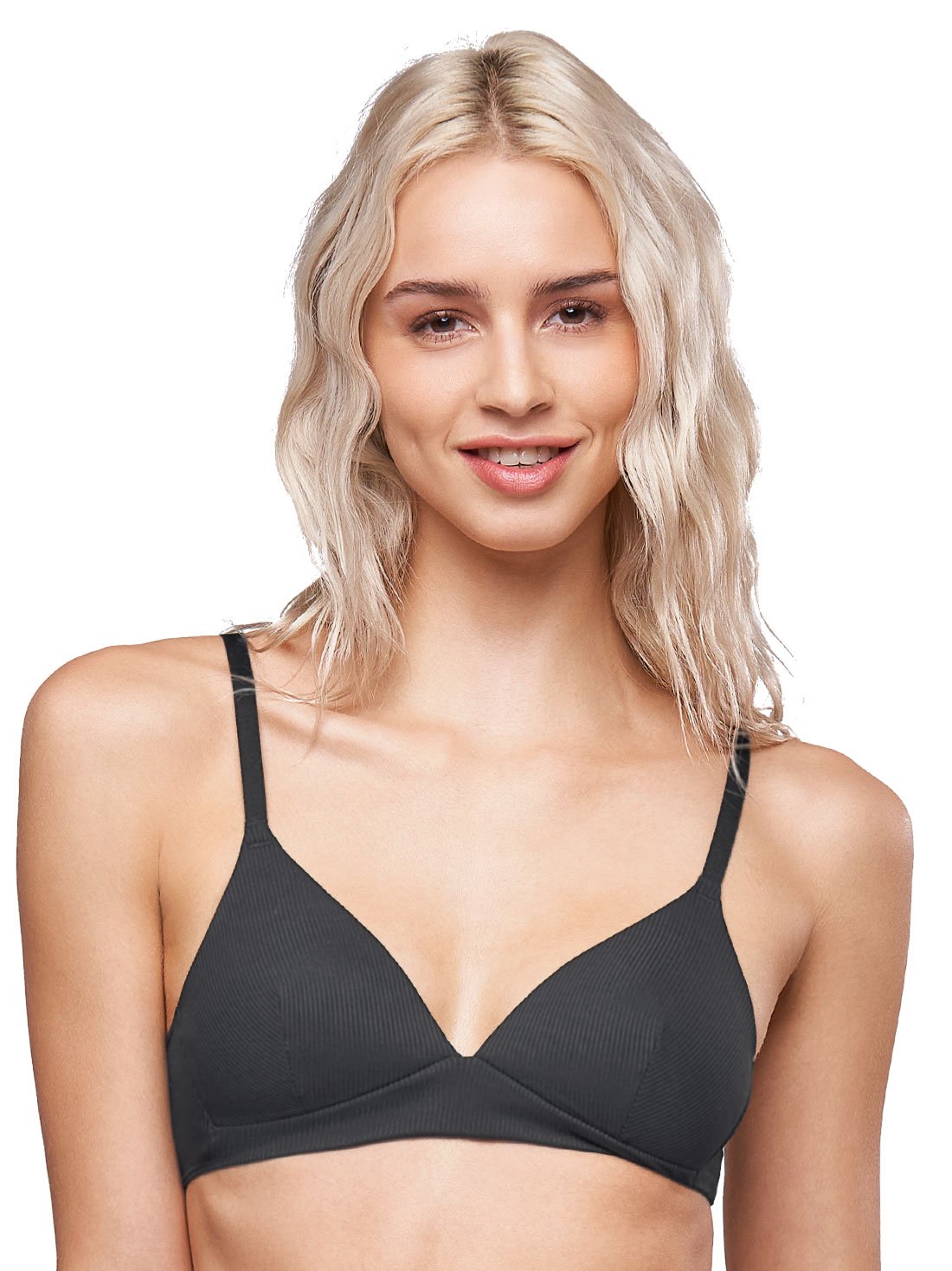 Bra triangular 98006, NEGRO, hi-res