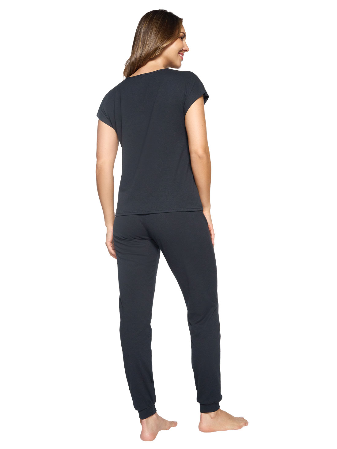 Pijama 77229, NEGRO, hi-res